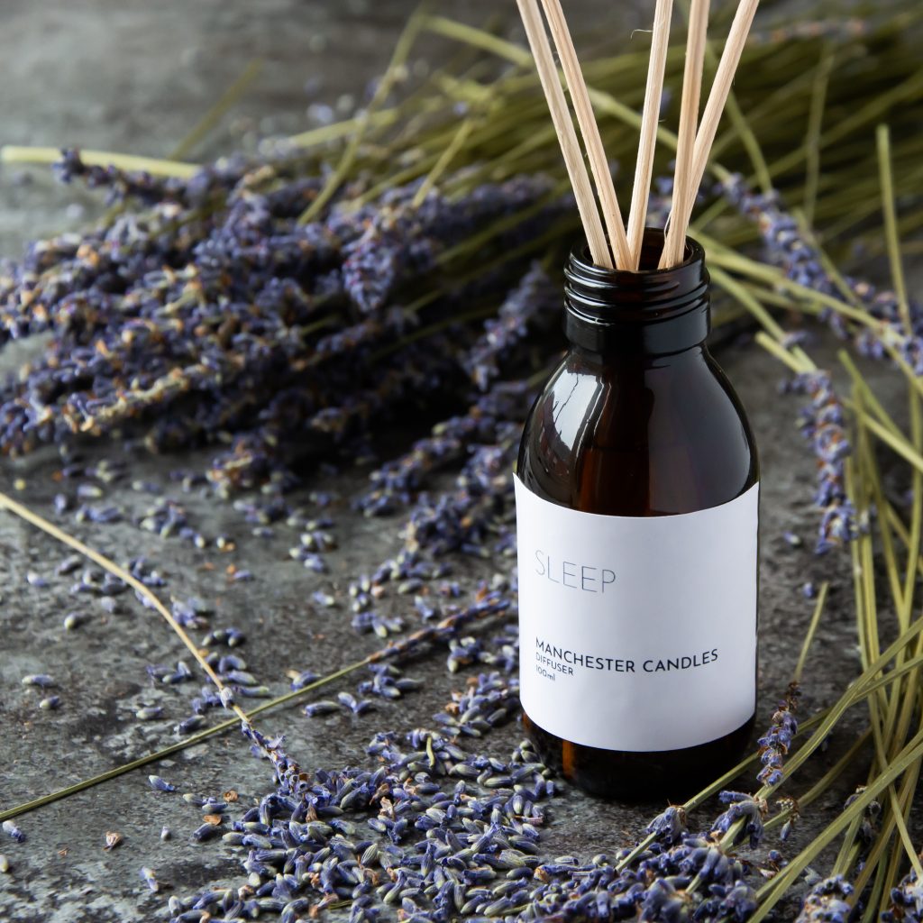 Lavender Reed Diffuser Sleep MANCHESTER CANDLES