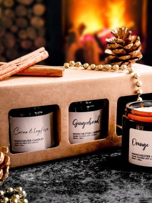 candle trio gift box